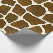 Giraffe print multifunctionele speciale cadeauverp cadeaupapier (Hoek)