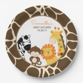 Giraffe Print Oerwoud Safari Animals Paper Bord (Voorkant)
