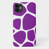 Giraffe Print, Paarse Giraffe, proefdruk Case-Mate iPhone Case (Achterkant)