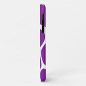 Giraffe Print, Paarse Giraffe, proefdruk Case-Mate iPhone Case (Achterkant/links)
