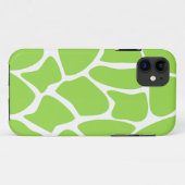 Giraffe Print Pattern in Lime Green. Case-Mate iPhone Case (Achterkant (horizontaal))