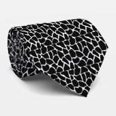 Giraffe Print Pattern. Ontwerp van dierlijke afdru Stropdas (Opgerold)