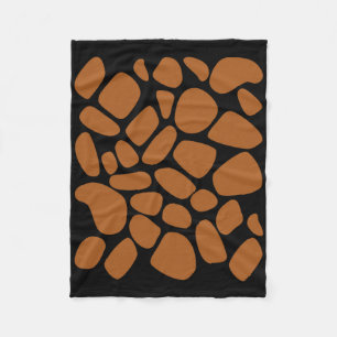 Giraffe Print Pattern Trick or treat Oerwoud Anima Fleece Deken