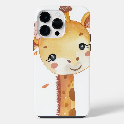 Giraffe Print Phone Case iPhone Hoesje (Achterkant)
