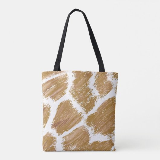 Giraffe print Tas (Achterkant)
