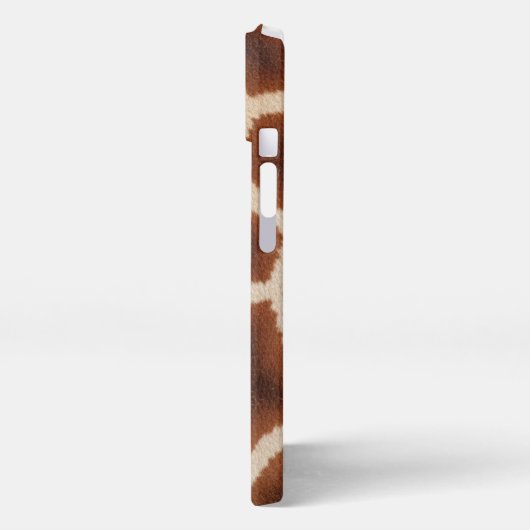 Giraffe print textuur telefoonhoesje – Safari Chic iPhone Hoesje (Linkerkant)