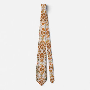 Giraffe Print Wild Animal Safari Party Stropdas