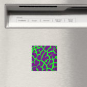 Giraffe Print Wine Limoen Magneet (Insitu (Vaatwasser))