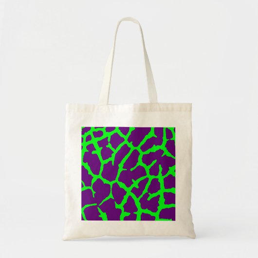 Giraffe Print Wine Limoen Tote Bag (Voorkant)