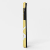 Giraffe printpatroon in geel. Case-Mate iPhone case (Achterkant/links)
