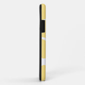 Giraffe printpatroon in geel. Case-Mate iPhone case (Achterkant/rechts)