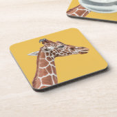 Giraffe profiel drankjes onderzetter (Linkerzijde)