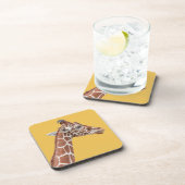 Giraffe profiel drankjes onderzetter (Rechterzijde)