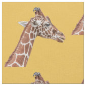 Giraffe profiel stof (Close Up)