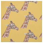 Giraffe profiel stof (Swatch)