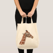 Giraffe profiel tote bag (Voorkant (product))
