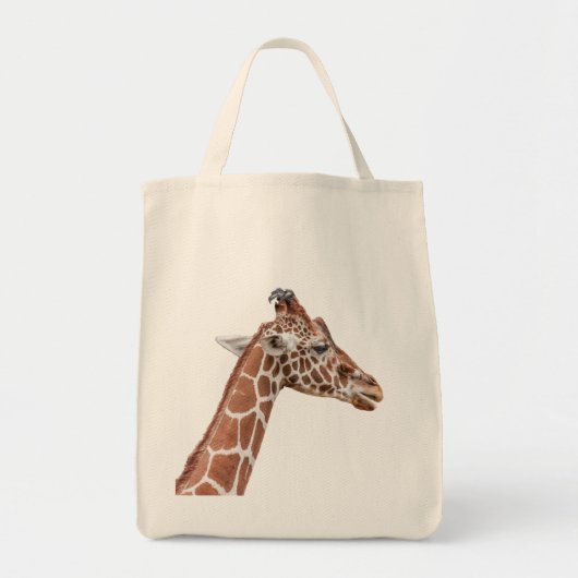 Giraffe profiel tote bag (Voorkant)