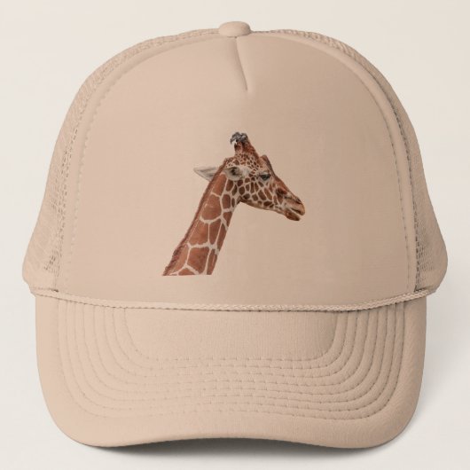 Giraffe profiel trucker pet (Voorkant)