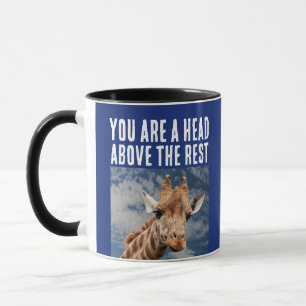 GIRAFFE PUN GRAPPIGE KOFFIE MOK