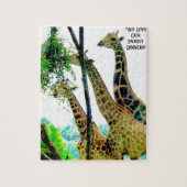 Giraffe puzzel (Verticaal)