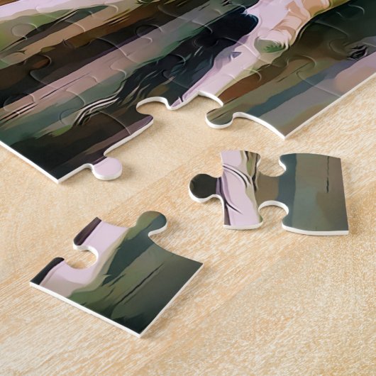 Giraffe puzzel (Zijkant)