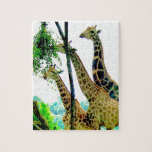 Giraffe puzzel