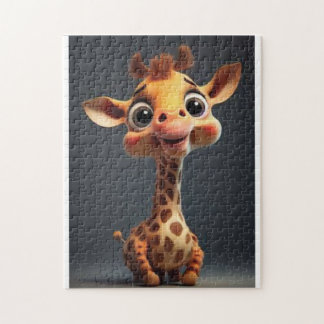 Giraffe puzzel legpuzzel