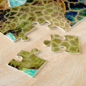 Giraffe puzzel legpuzzel (Zijkant)