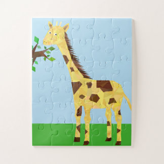 Giraffe Puzzle Legpuzzel