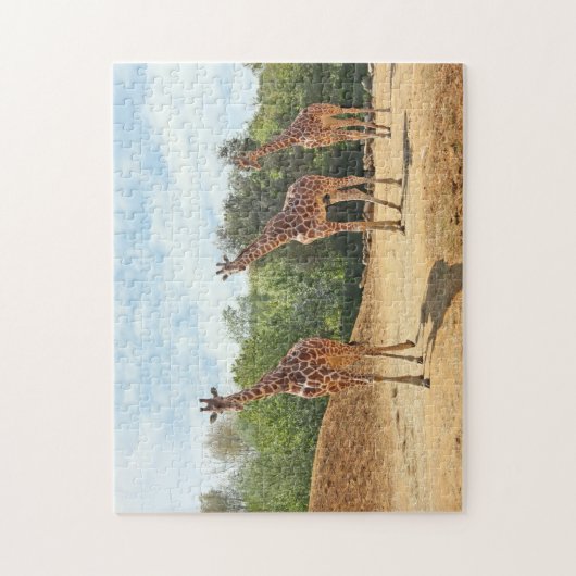 Giraffe Puzzle Legpuzzel (Verticaal)