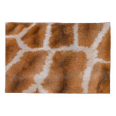 Giraffe: Realistische dierlijke textuur Kussensloop (Achterkant)