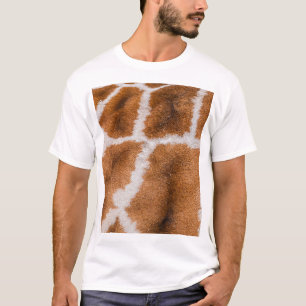 Giraffe: Realistische dierlijke textuur T-shirt