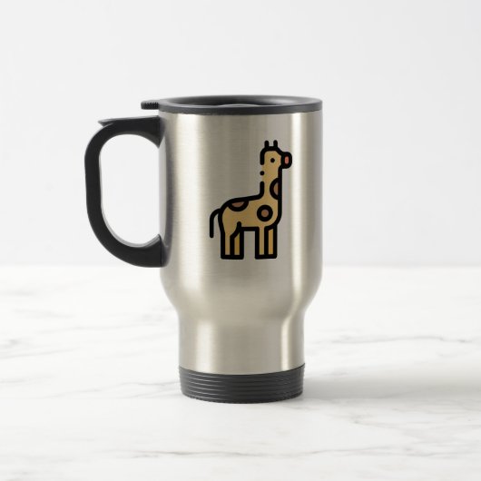 Giraffe Reisbeker (Links)