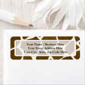 Giraffe Retouradreslabels afdrukken Etiket (Insitu)