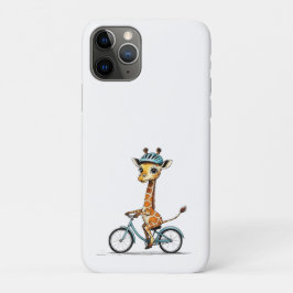 Giraffe Rijden op een Fiets – Hand-Drawn Pencil Ar Case-Mate iPhone Case