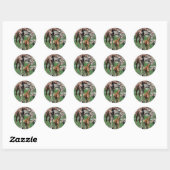 Giraffe Ronde Sticker (Vel)