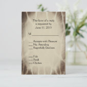 Giraffe RSVP Kaartje (Staand voorkant)