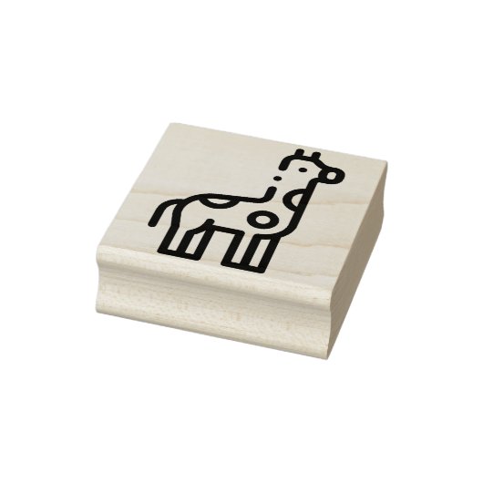 Giraffe Rubberstempel (Stempel)
