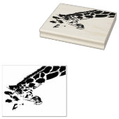 Giraffe Rubberstempel (Gestempeld)