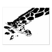 Giraffe Rubberstempel (Afrduk)