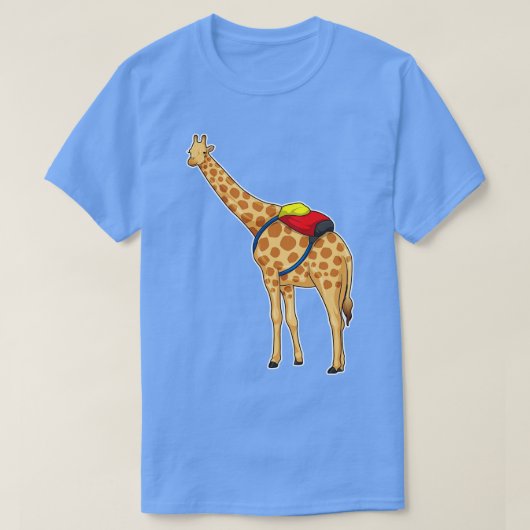 Giraffe rugzak t-shirt (Design voorkant)