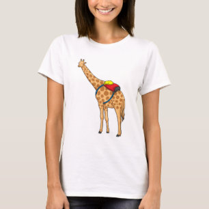 Giraffe rugzak t-shirt