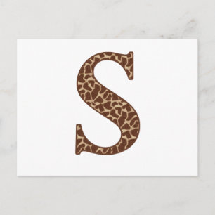 Giraffe S Briefkaart