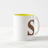 Giraffe S Tweekleurige Koffiemok (Voorkant rechts)