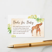 Giraffe Safari baby shower Boekaanvraag