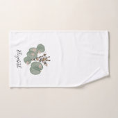 Giraffe Safari Dier Botanisch Handdoek (Handdoek)