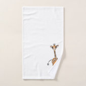 Giraffe, safari-dieren bad handdoek (Handdoek)
