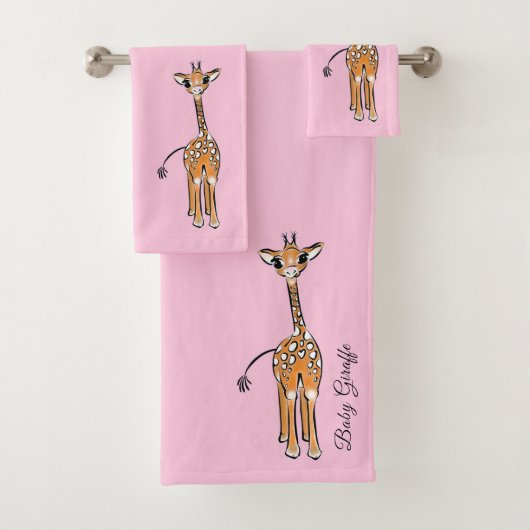 Giraffe, safari-dieren bad handdoek (Insitu)