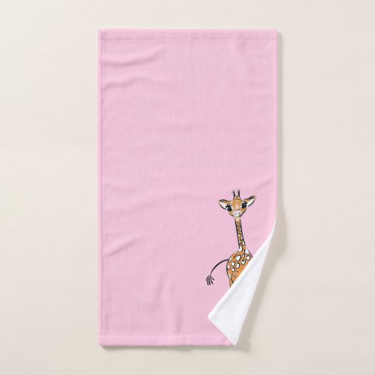 Giraffe, safari-dieren bad handdoek (Handdoek)