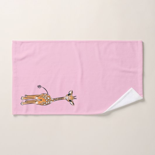 Giraffe, safari-dieren bad handdoek (Handdoek)